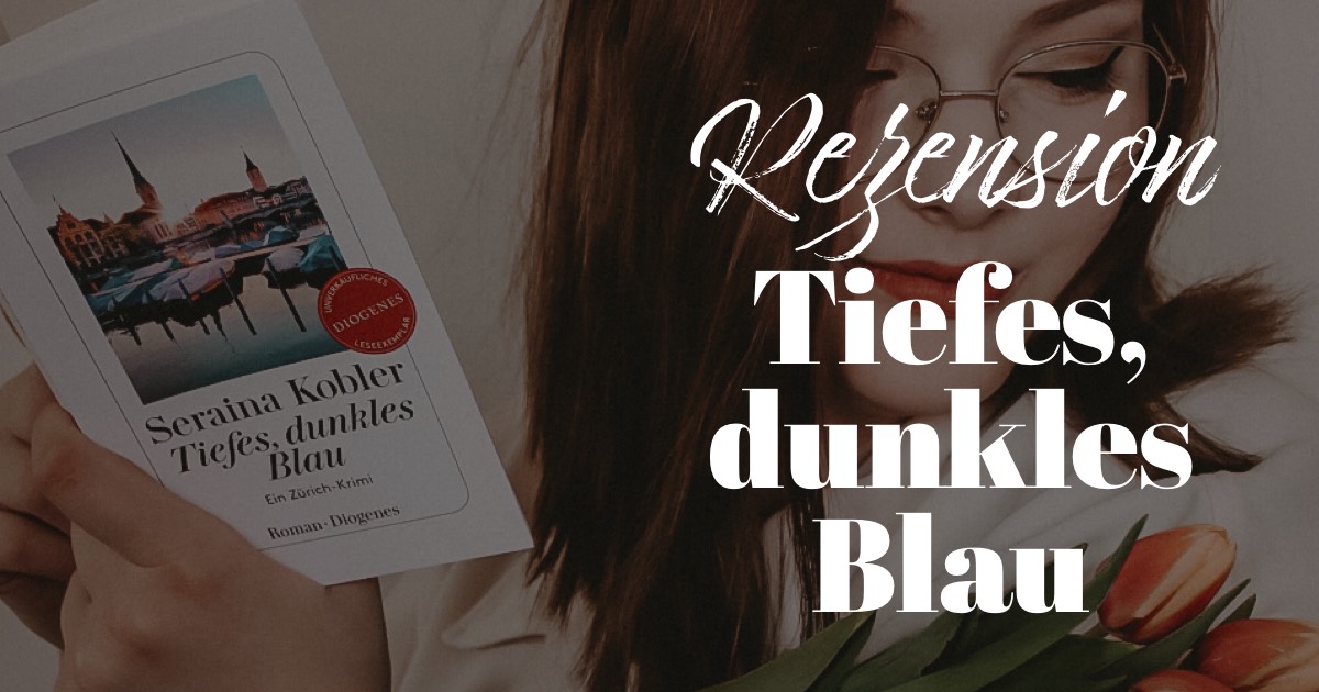 Tiefes, dunkles Blau Cover
